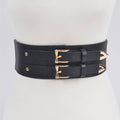 Corset Stretch Belt W/two Buckles