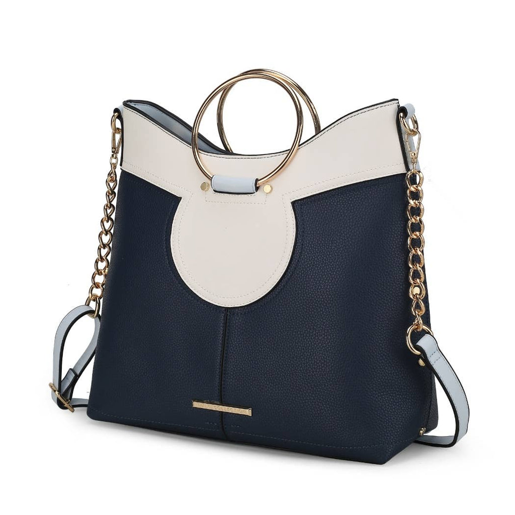 MKF Kylie Top Handle Satchel Handbag Vegan Leather