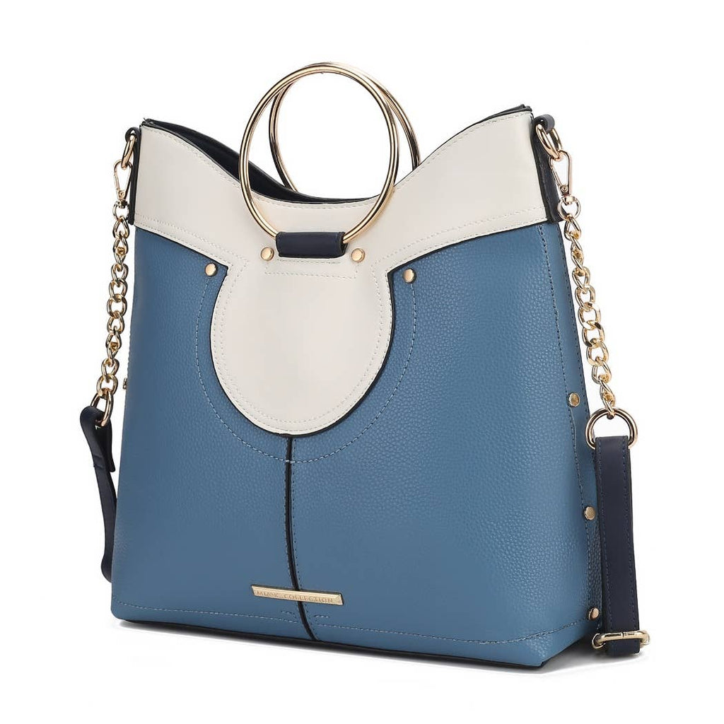 MKF Kylie Top Handle Satchel Handbag Vegan Leather