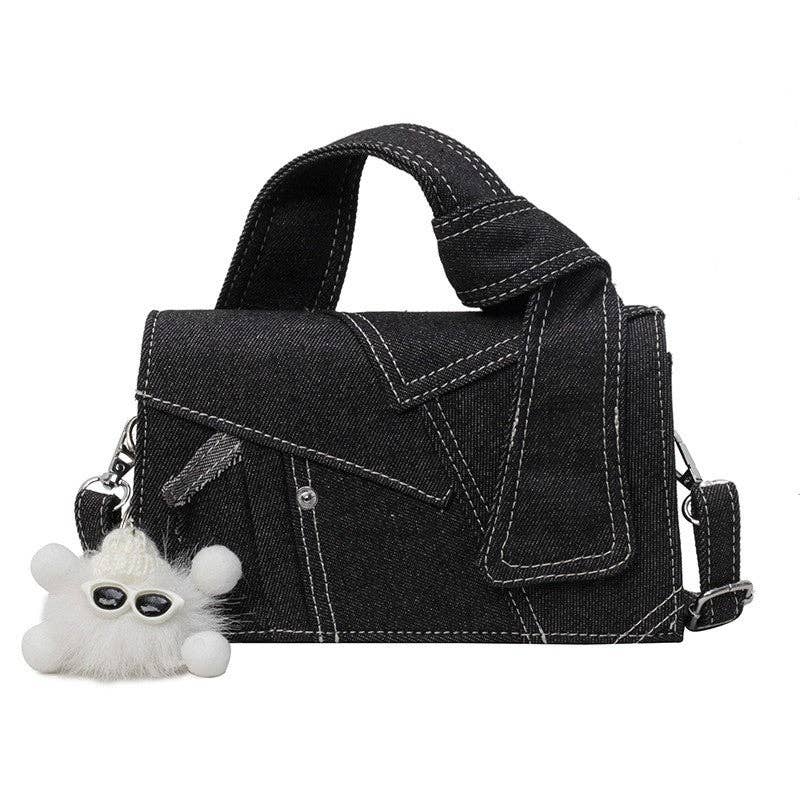 Stylish Denim Mini Crossbody Bag