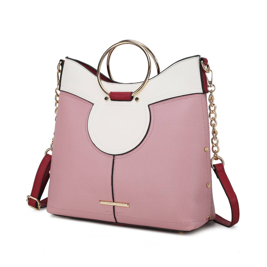 MKF Kylie Top Handle Satchel Handbag Vegan Leather