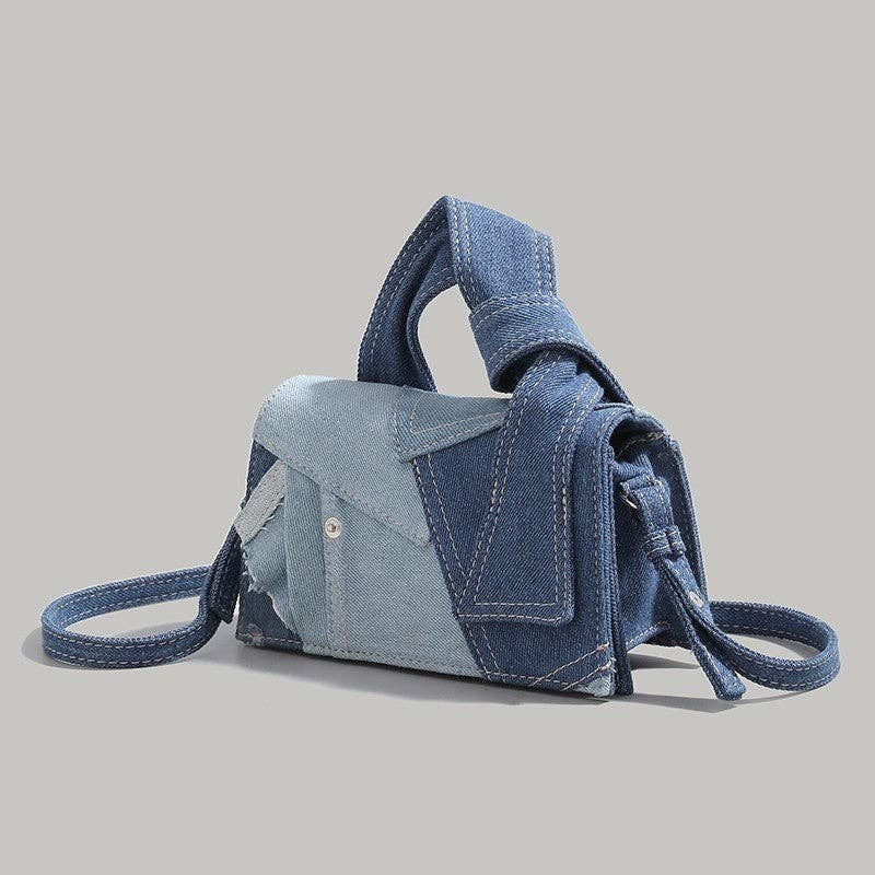 Stylish Denim Mini Crossbody Bag